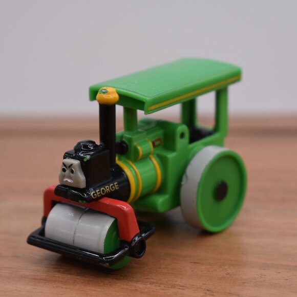 George Steamroller 2003 Thomas the Train Tank Engine Wooden Railway Friends - Picture 3 of 6